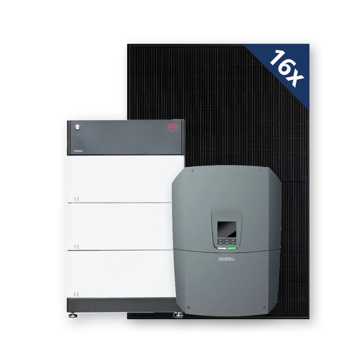 Enpow Solarpaket M mit WB Speicher für mittlere Solarenergiebedarfe