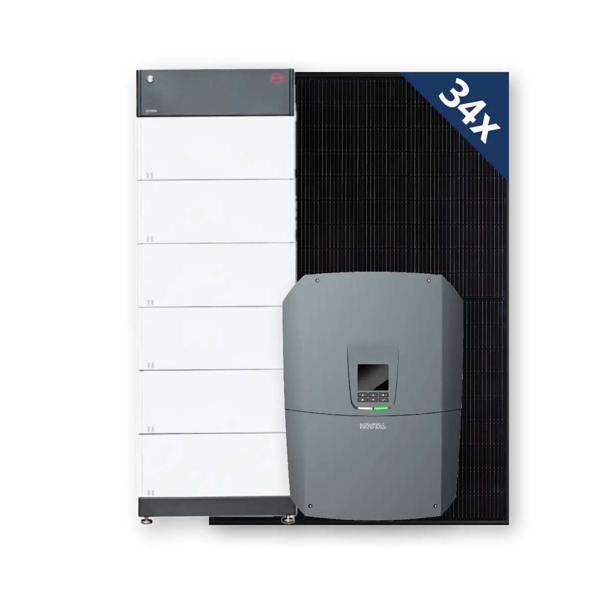 Enpow Solarpaket XL mit WB Speicher für große Solarenergieinstallationen