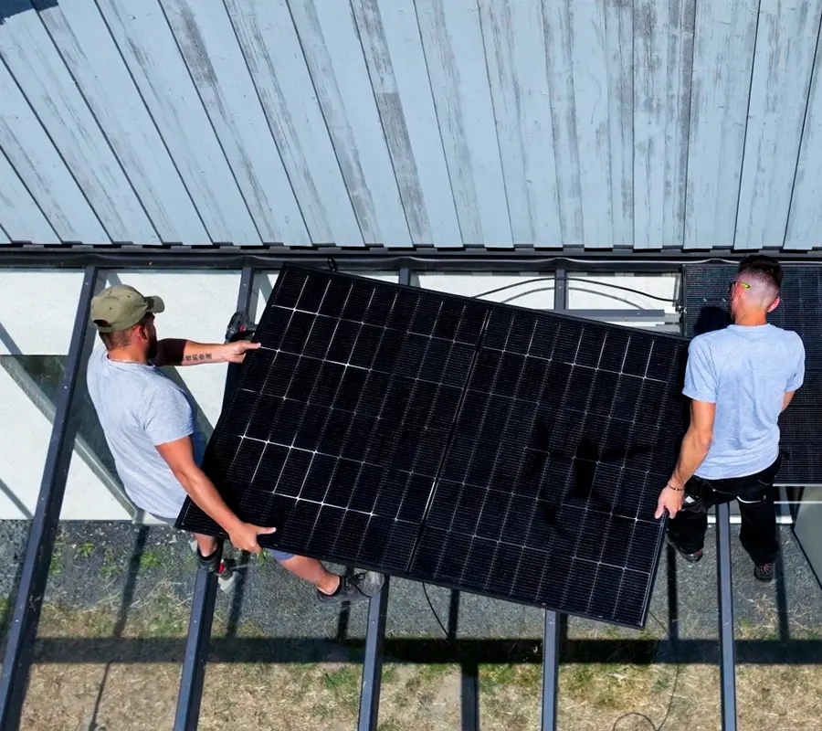 Solar-Terrassenüberdachung von Enpow für grünen Strom und Schutz
